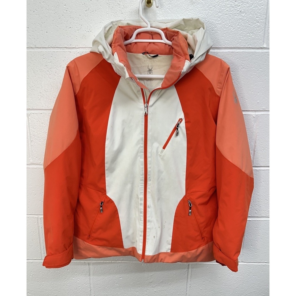 Spyder V6402 Women's Amp Ski‎ Orange Jacket / Size XL